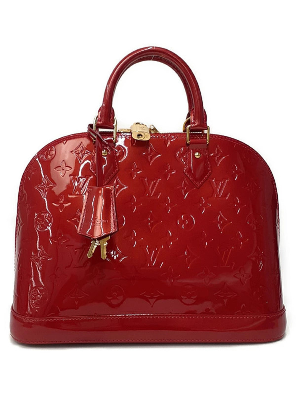 Louis Vuitton Monogram Vernis Alma Handbag